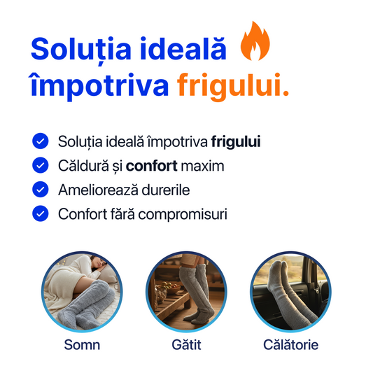🧦 Ciorapi Pufoși – Confort Absolut în Zilele Reci