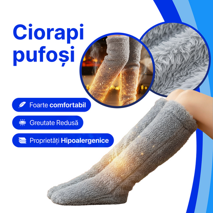🧦 Ciorapi Pufoși – Confort Absolut în Zilele Reci
