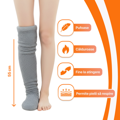 🧦 Ciorapi Pufoși – Confort Absolut în Zilele Reci