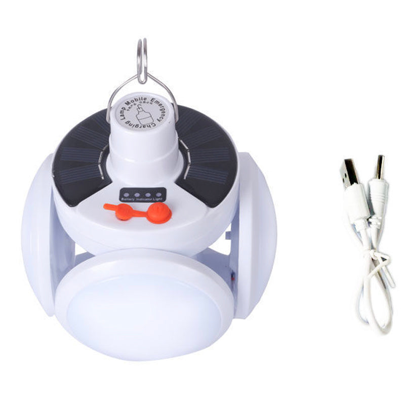 Lampă LED Solară Pliabilă 2-în-1