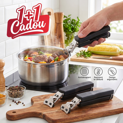 Mâner Detașabil din Inox – 1+1 CADOU
